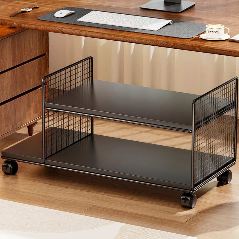 ?台式电脑主机托架可移动机箱支架底座家用办公室通用收纳置物架