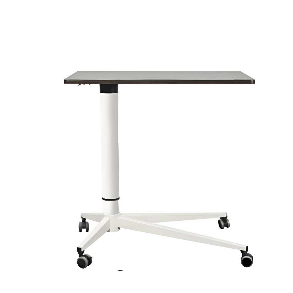 讲台站立式迎宾台学校讲台桌移动演讲台司仪台办公专用教师带轮