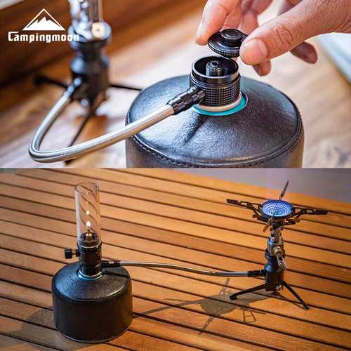 柯曼BKZ23-OD户外露营便携火箭炉三脚支架延长管高山扁气罐转接头