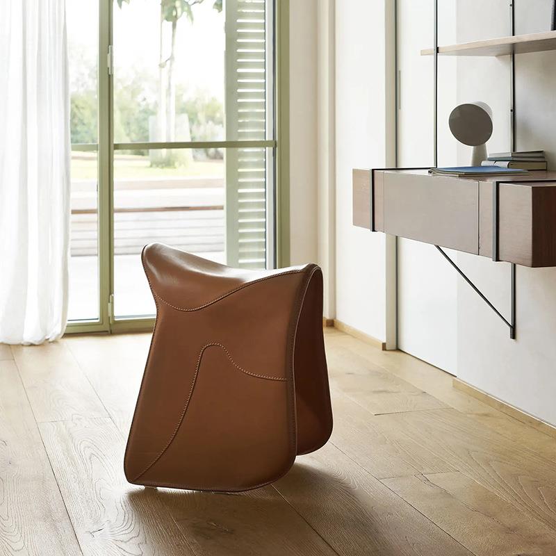 德加家具马鞍凳化妆凳家用梳妆凳子女生卧室梳妆台椅子化妆椅