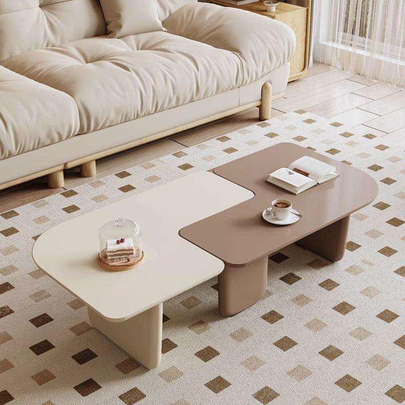 茶几客厅2024新款广东佛山小型极简中古风设计师款边几可移动法式