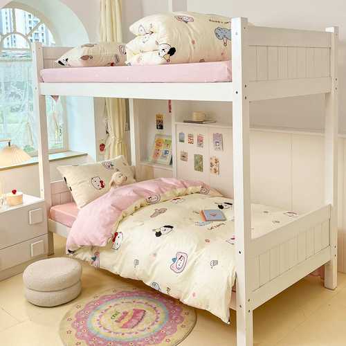 2025新款学生全棉印花套件-小清新系列 0.9床单三件套-被套150*20