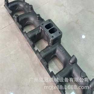 9加藤HD820 6SK200 6D34发动机排气支管 神钢SK210 三一SY215