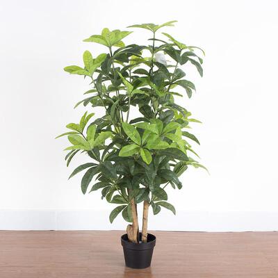 仿真发财树摇钱树金钱树仿真绿植盆栽室内装饰摆件仿真植物假绿植