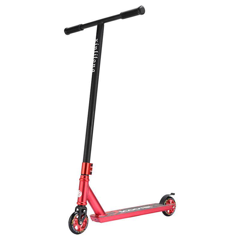 跨境新款青少年极限滑板车两轮花式脚踏竞技车成人炫酷滑板车