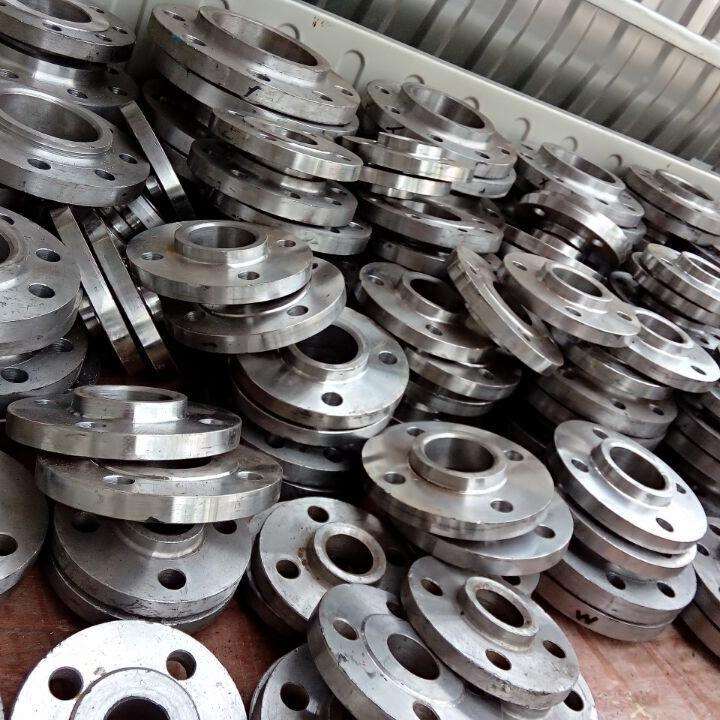 A105法兰带颈平焊法兰SO高颈对焊法兰WN平焊PLBL法兰盖