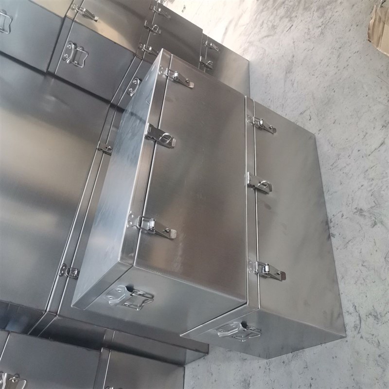 定制不锈b钢防水工具箱皮卡三轮货车大号储物箱工程五金工具收纳