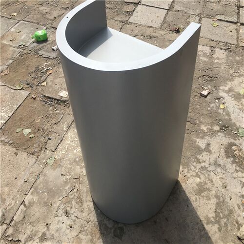烤漆半圆形前台接待台形象台秀宇时尚弧I形演讲台小收银台吧台现