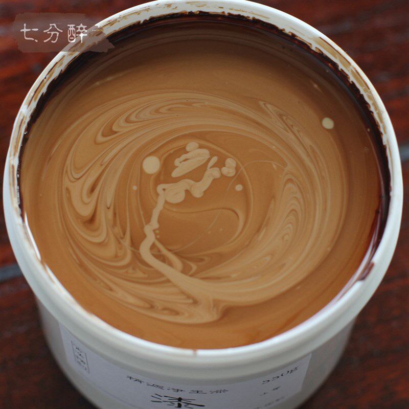 精滤天然大漆 土漆 v国漆 金缮,漆艺 七分醉制