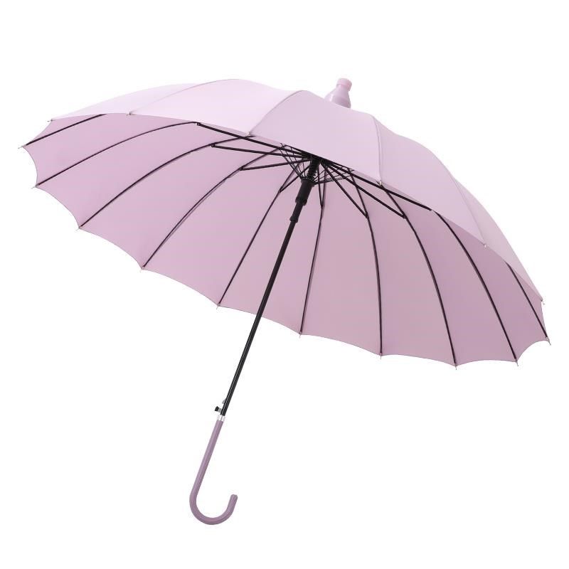 防水套长柄雨伞女晴雨两用直杆男士抗风自动大号带套车载双人大伞