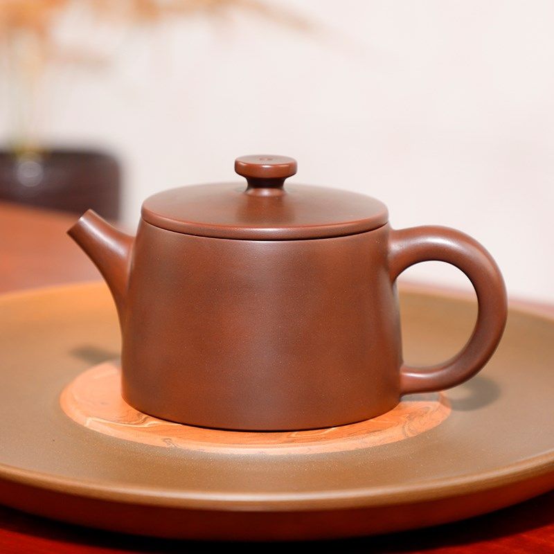 广西钦州坭兴陶茶壶套装家用漫山壶手工紫砂建水紫陶瓷泥兴陶茶具
