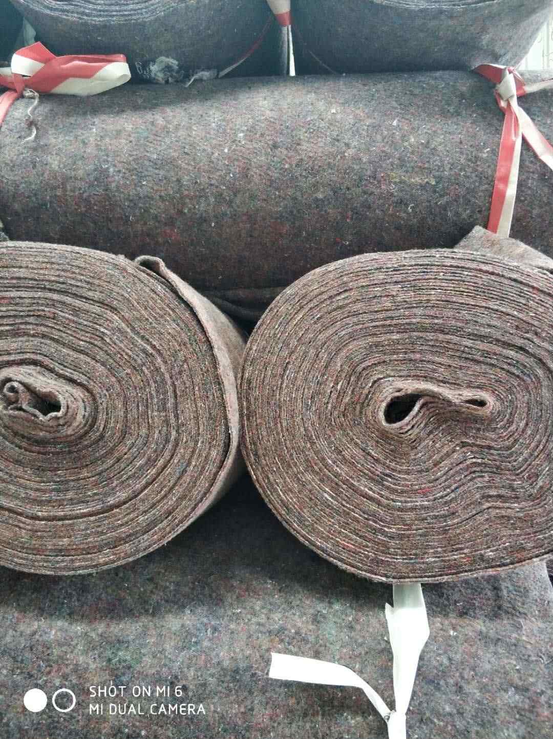 地毯地垫装修保温铺用地土工混凝土灰防脏工程地砖公路养护工地毯