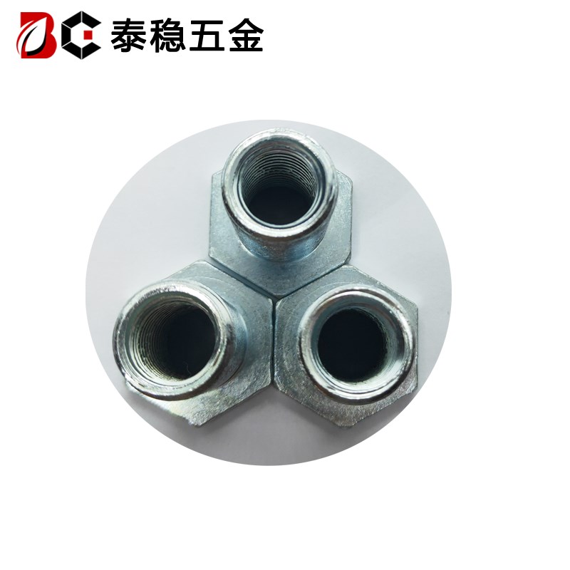 外六角内外牙螺栓螺母转接头内外螺纹空心止付螺丝M16*1.5*30