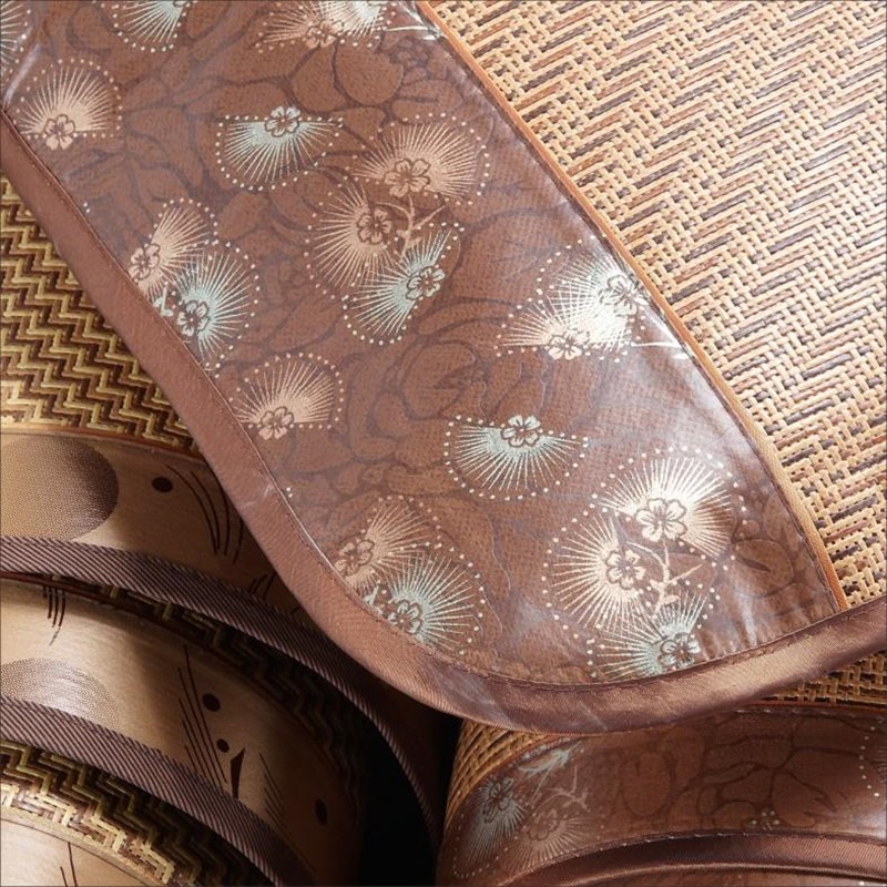 厂家藤席沙发垫定做 榻榻米地垫 坐垫 凉席双面 藤席 飘窗席子 定