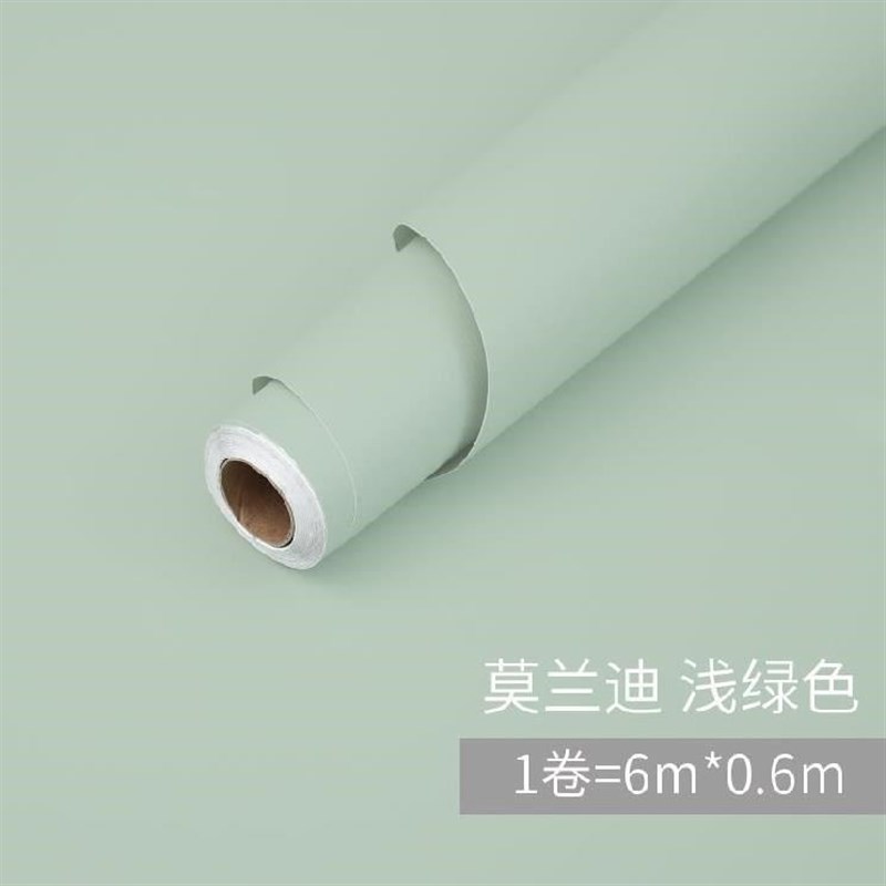 新款小户型宿舍壁纸自粘大学生翻新墙纸门贴女生自贴卫生间橱柜柜