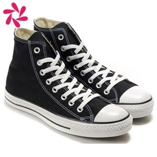 shoes男女低高帮黑白色硫化帆布鞋 star men women canvas