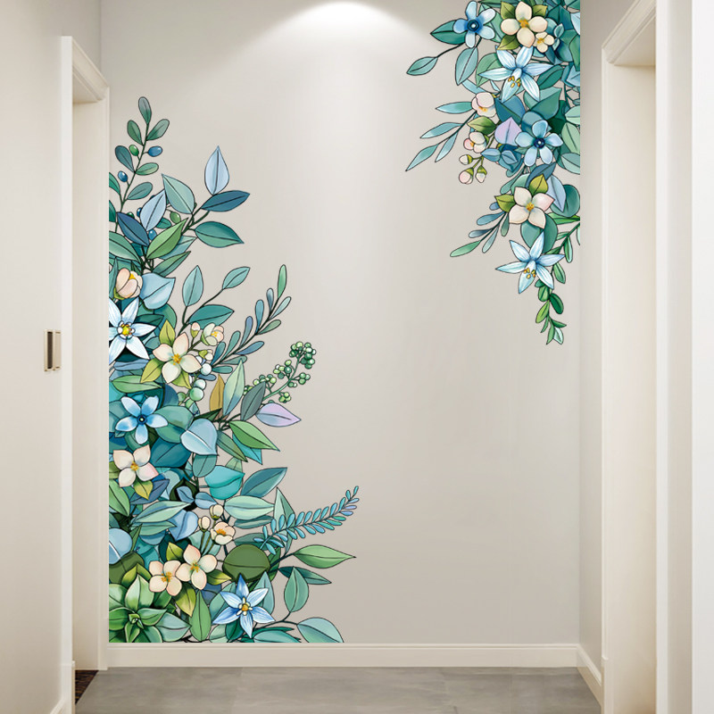 贴门上的墙纸自粘贴纸墙贴进门墙面装饰墙壁墙上贴画小图案遮丑贴,家居饰品,软装墙贴,淘宝优惠券,粉丝福利购,淘宝优惠卷