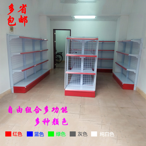 货架超市便利店小k卖部多层置物架单面双面多功能展示架零食摆货