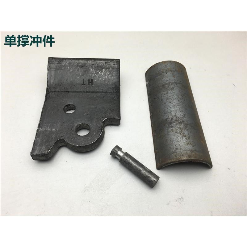 电摩铁件偏撑边脚焊接件单支撑架边撑冲件三件套电动车配件新款 - 实物图