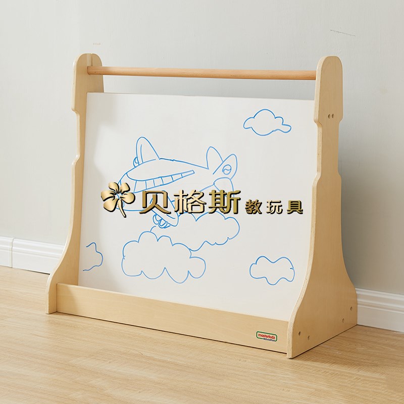幼儿园儿童双面黑白板写字绘画白板幼儿涂鸦墙儿童绘画板黑板