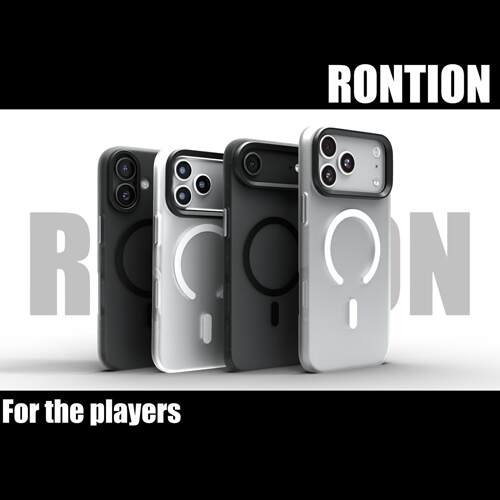 RONTION AeroSkin雾核适用苹果iPhone17promax微磨砂磁吸手机壳air全包防摔17气囊亲肤半透明16轻砂壳15