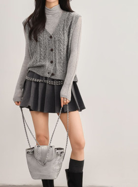 【12-27】6030休闲风针织马甲