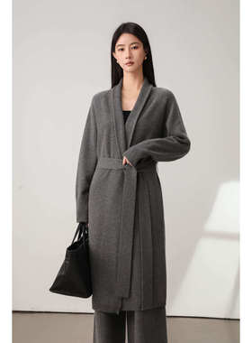 【12-27】9058新款女士羊绒外套 100%羊绒