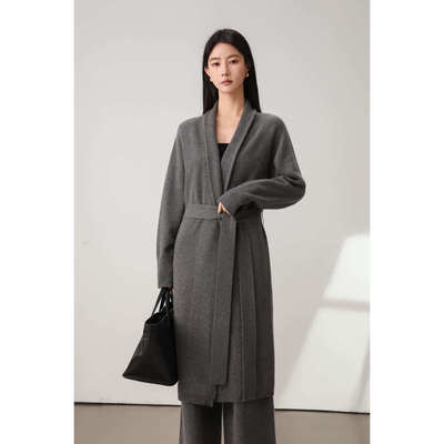 【12-27】9058新款女士羊绒外套 100%羊绒