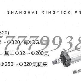 上海新益气缸XQGA/XGQB125-25/50/75/100/125/150/175/200/300