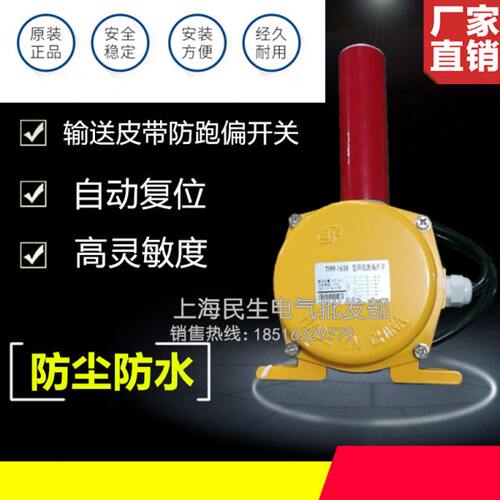 原装正宗2极输送皮带防跑偏开关 TYPP-1635型 急停保护主令控制器