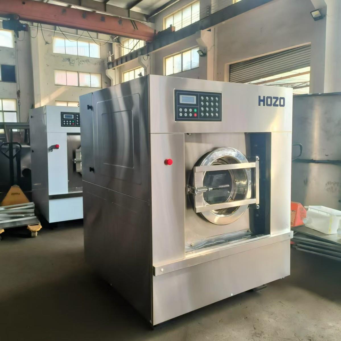 30kg全自动电加热洗脱机304不锈钢材质医院洗涤工作服布草白大褂