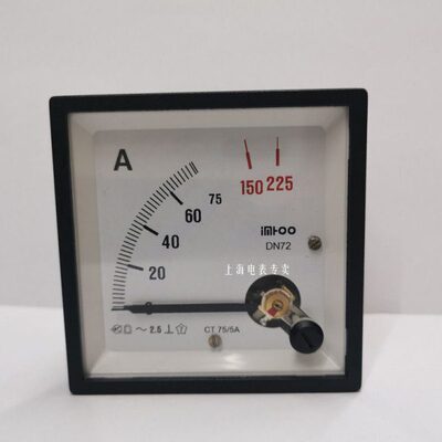 国产代用横河电流表DN72A31-A46-N-L-BS/CJ  FS 5-15A CT75/5