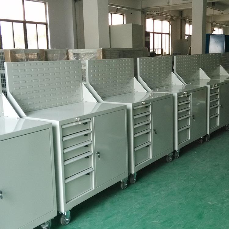 厂家直销工具台工作桌储物柜工具柜数控管理车工具车工作柜