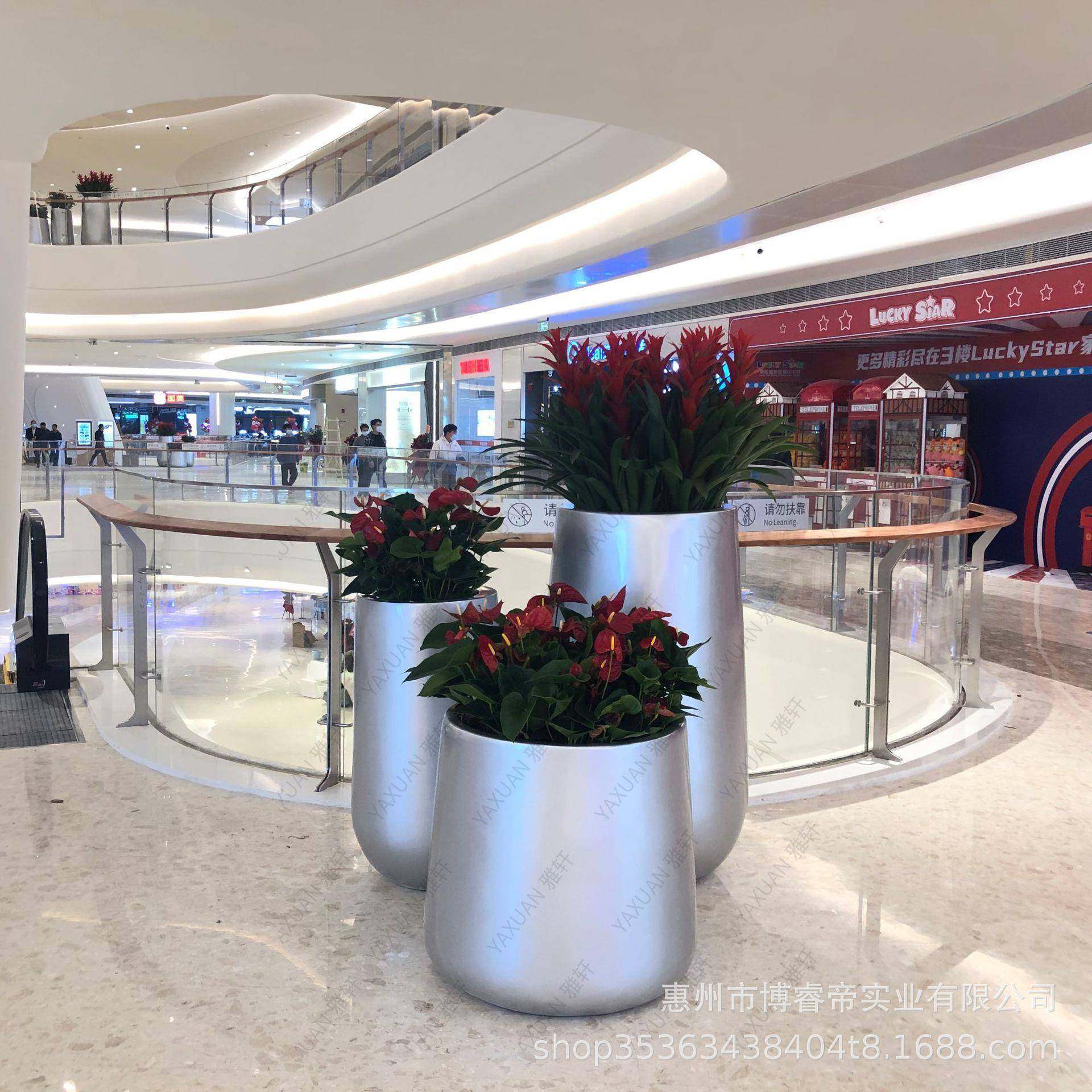 玻璃钢花箱商场花盆户外大花瓶简约落地花器市政大花盆玻璃钢工厂,商业/办公家具,其它,淘宝优惠券,粉丝福利购,淘宝优惠卷