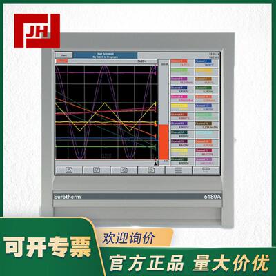EUROTHERM欧陆6180A无纸温度记录仪6100A/U18/NONE/PANEL