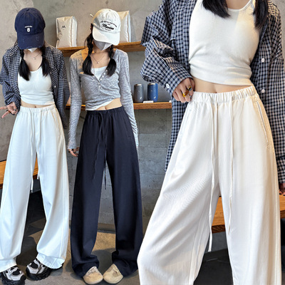 高品质水洗棉工装裤女202