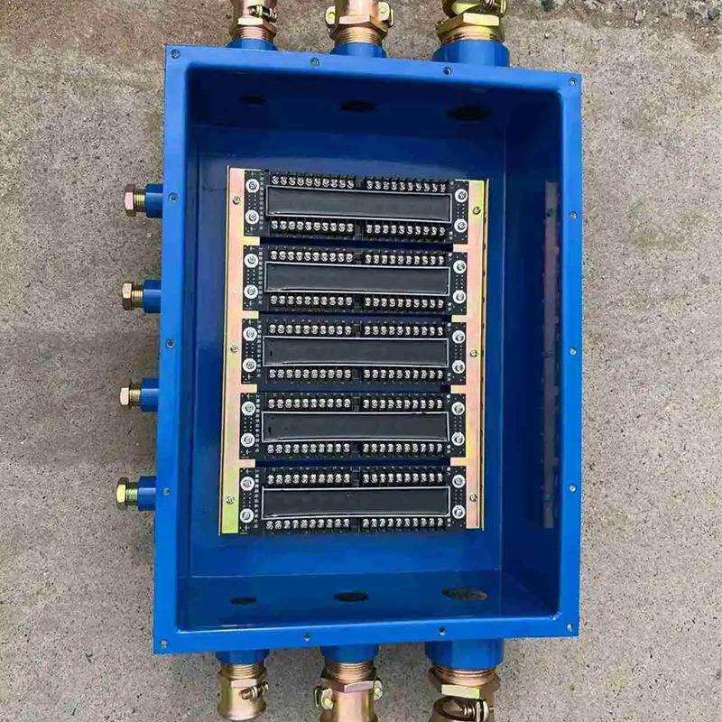 50路100路防爆型通讯线路防雷箱矿井通信线路防雷器防爆场所防雷
