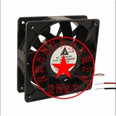 PFB1224UHE DC24V 2.40A 2线3线4线120*120*38大风量风扇