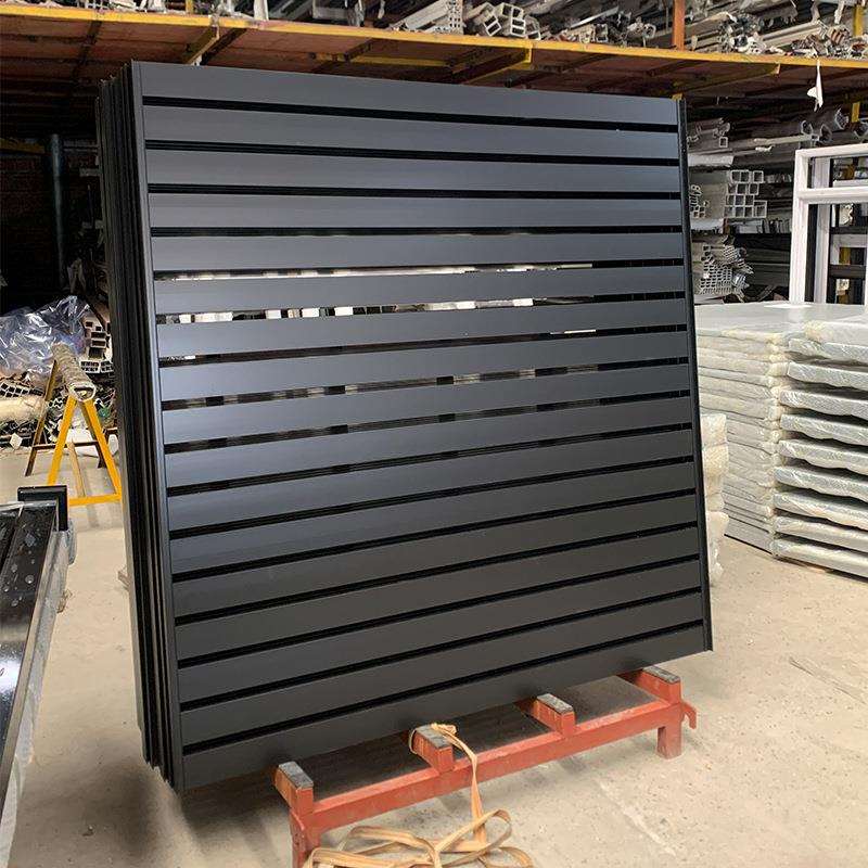 铝艺护栏别墅庭院围栏户外家用围墙护栏铁栅栏铝合金板条百叶围栏