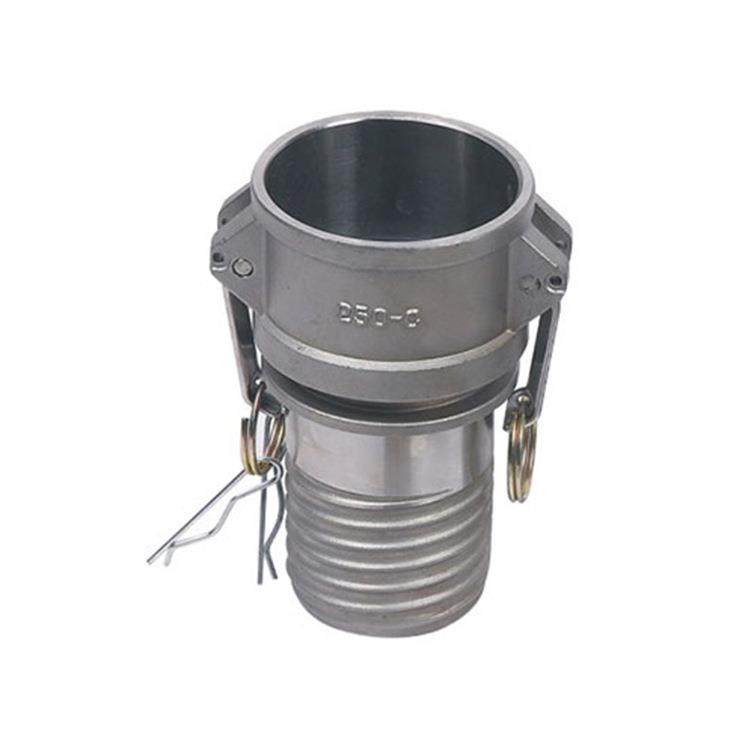 GREATFLEX复合软管的内凸轮锁CC01 内螺旋接头 316不锈钢快速接头