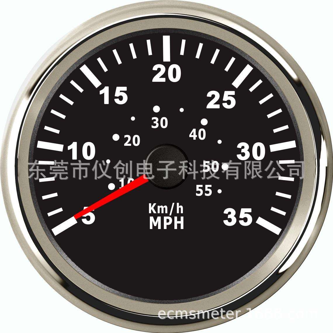 85mm脉冲气压速度表 35MPH 跨境电商直供厂家