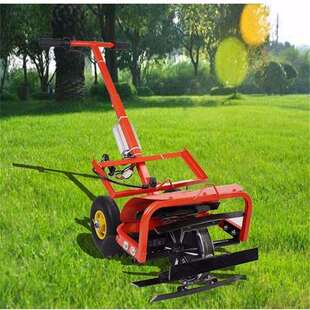 电动除草机果园大棚松土机小型自走式开沟机山坡地翻土锄草旋耕机