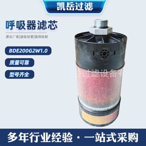 BDE200G2W1.0油箱干燥剂滤芯BDE1000X2W0.0齿轮箱空气除湿呼吸器