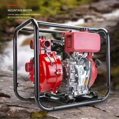 泥浆泵2346寸汽油柴油机水泵内涝防旱排洪抽水泵换水泵污水泵