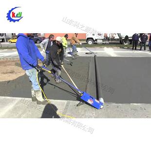 便携式护坡用摊铺机小型无极调速铺平机电动河堤混凝土整平铺设机