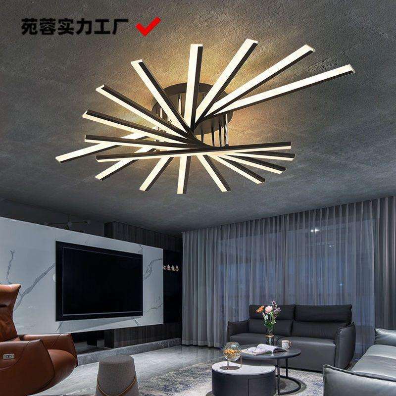 2023年新款led客厅灯套餐北欧卧室灯简约现代大气吸顶灯具