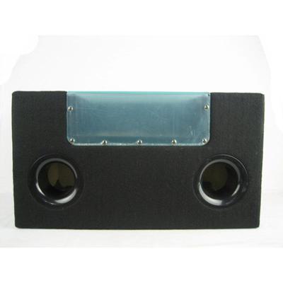 汽车音响喇叭 12寸玻璃方形空柜 汽车音响空柜 中纤板