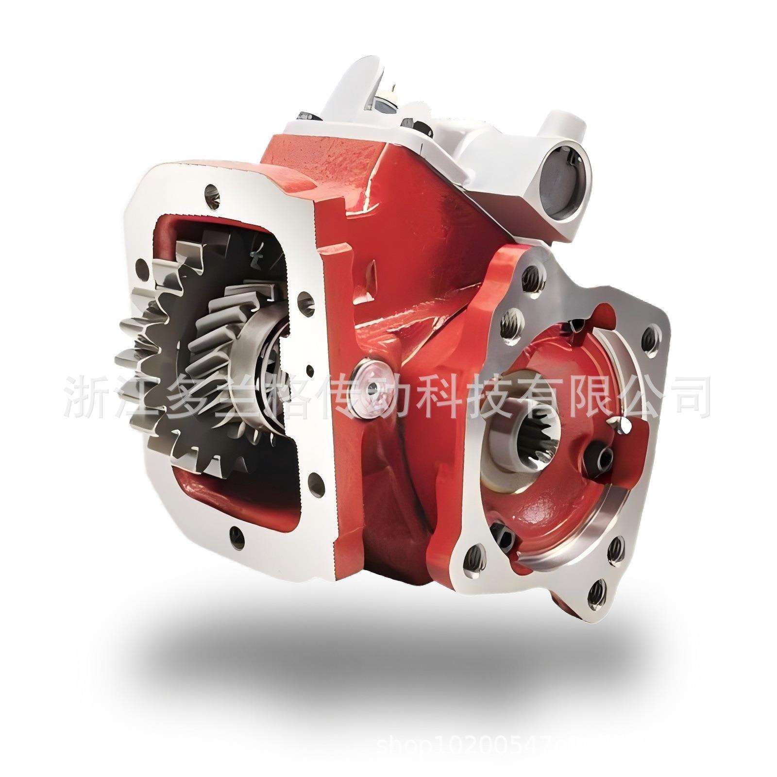 浙江多兰格机械或气动换挡6螺栓442取力器PTO442XQAHX-V3XK变速箱