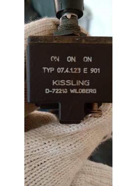 优势供应开关 KISSLING继电器 07.4.1.23 E 901