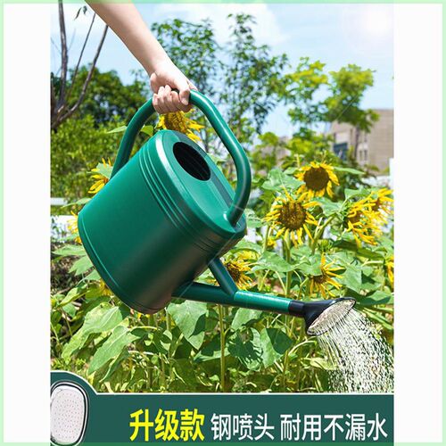 家用洒水壶浇花壶大容量浇花喷壶种菜浇水壶花洒壶喷壶淋花喷头